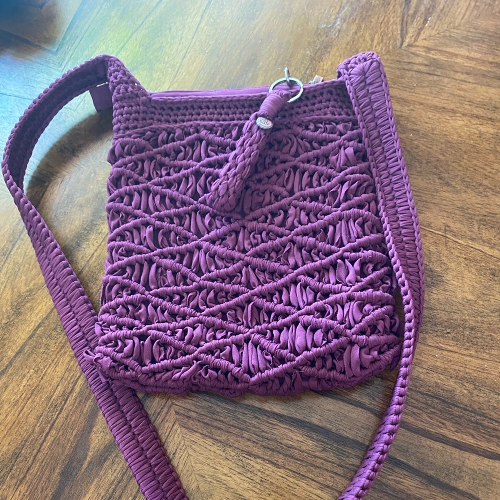 The Sak purple crossbody purse